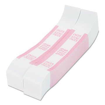Pap-R Products Currency Straps, Pink, $250 In Dollar Bills, 1000 Bands-pack freeshipping - TVN Wholesale